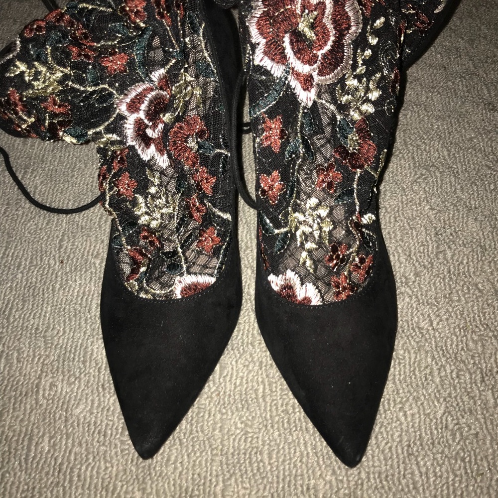 Zara Point toe Ankle Boots